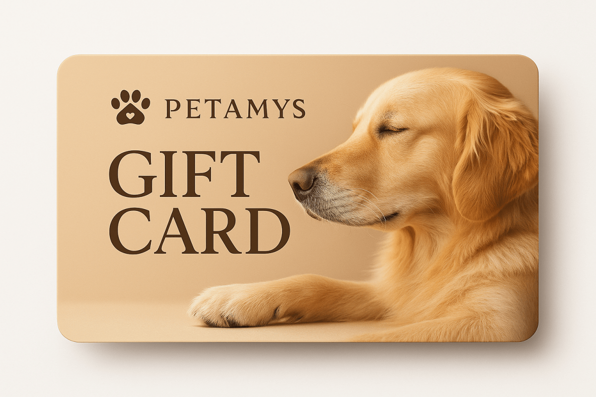 Gift Card Petamys – Il Regalo Perfetto per Chi Ama il Proprio Animale - Petamys