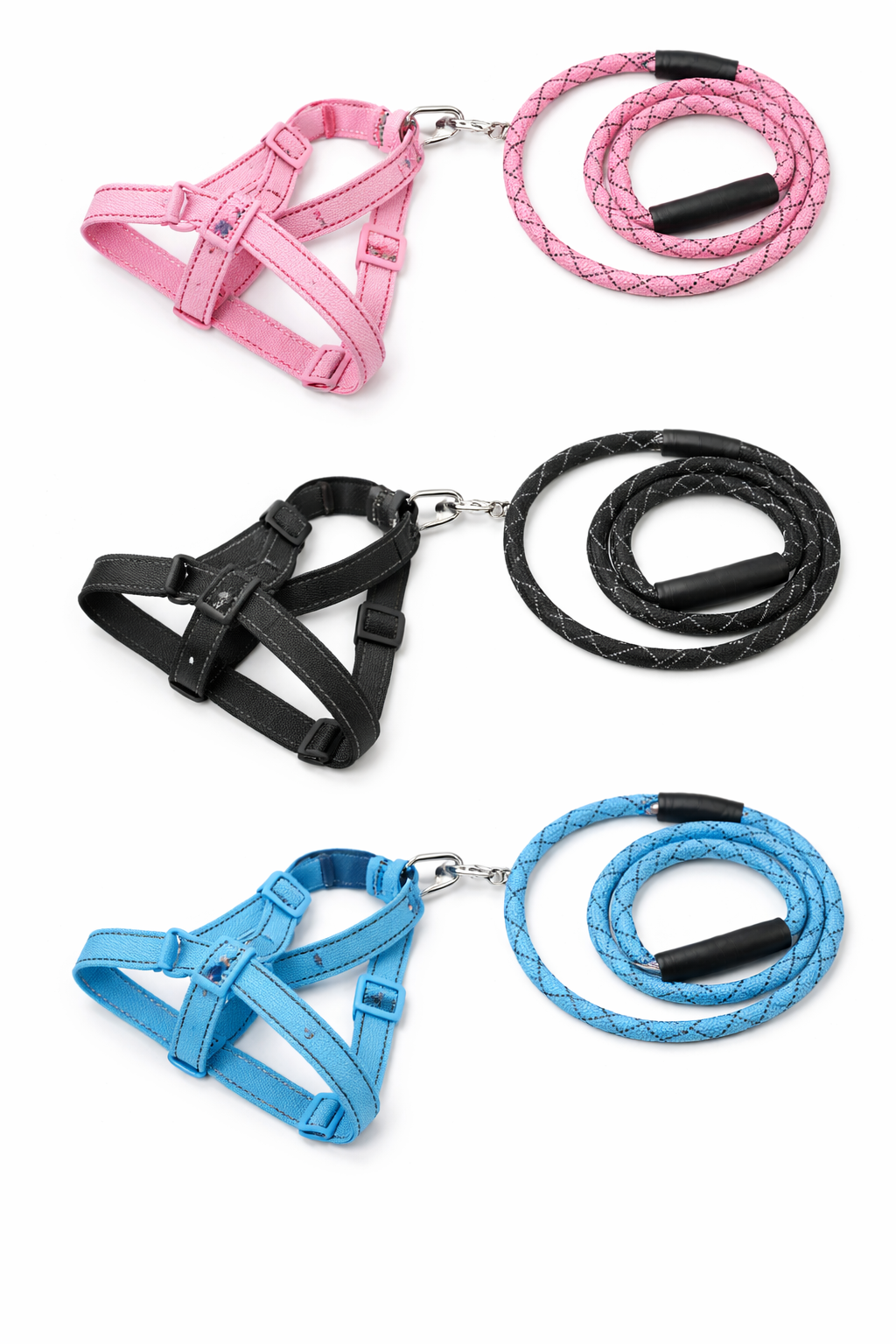 Pettorina Regolabile per Cane con Guinzaglio Resistente - Set ComfortWalk™ Petamys Edition